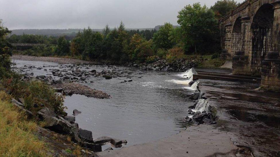 Water ranger route in Haltwhistle