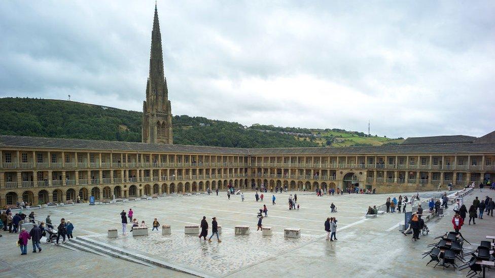 Piece Hall in Halifax, west Yorkshire