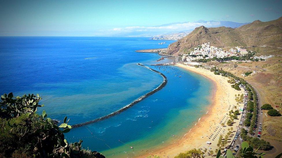 Playa De Las Teresitas in Tenerife