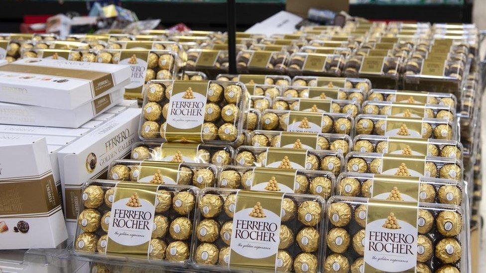 Ferrero Rocher chocolates