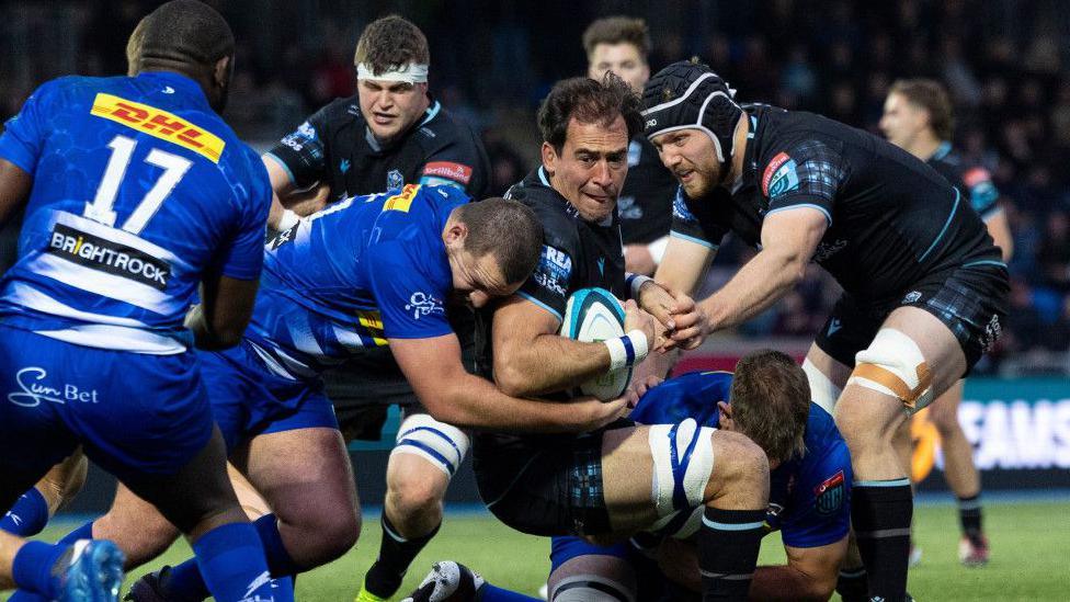 Warriors' Henco Venter in action against Stormers last season