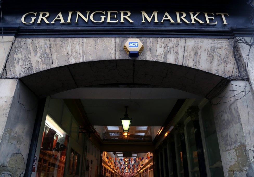 Grainger Market entrance