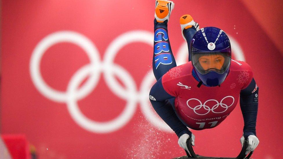 Lizzy Yarnold at 2018 Winter Olympics