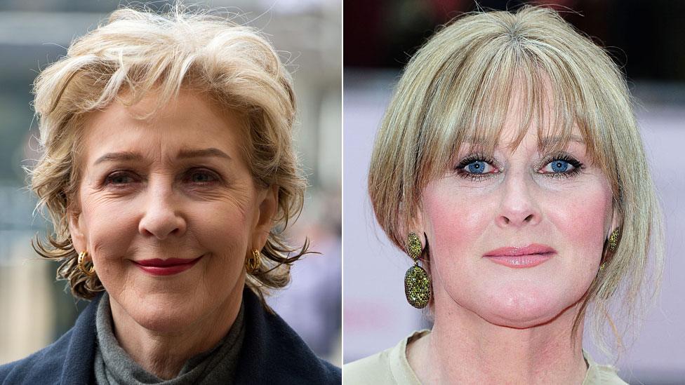 Patricia Hodge and Sarah Lancashire