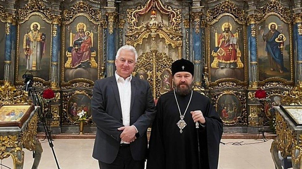 Patriarch Kirill of Moscow and Zsolt Semjen