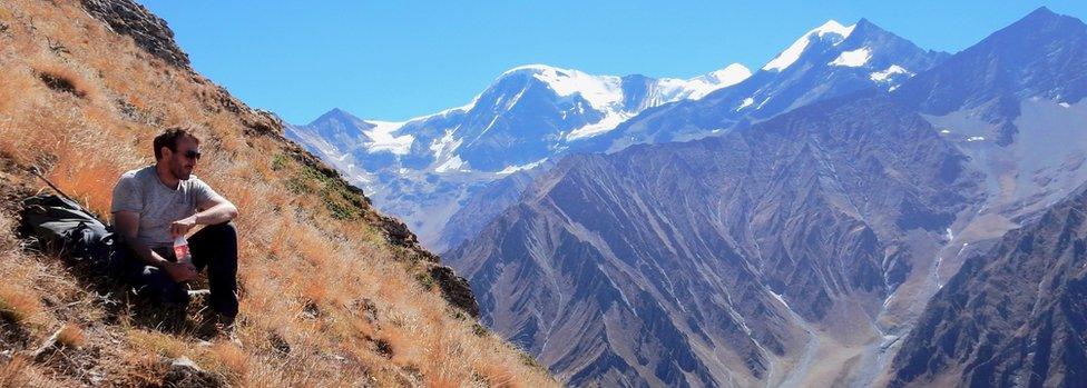 Gavin Anderson in Nepal