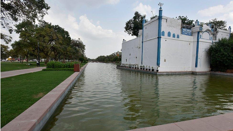 Genral view and preparations at Central Vista ahead of its inauguration by PM Narendra Modi on September 6, 2022 in New Delhi, India. Central Vista Avenue runs from the Rashtrapati Bhawan to the India Gate