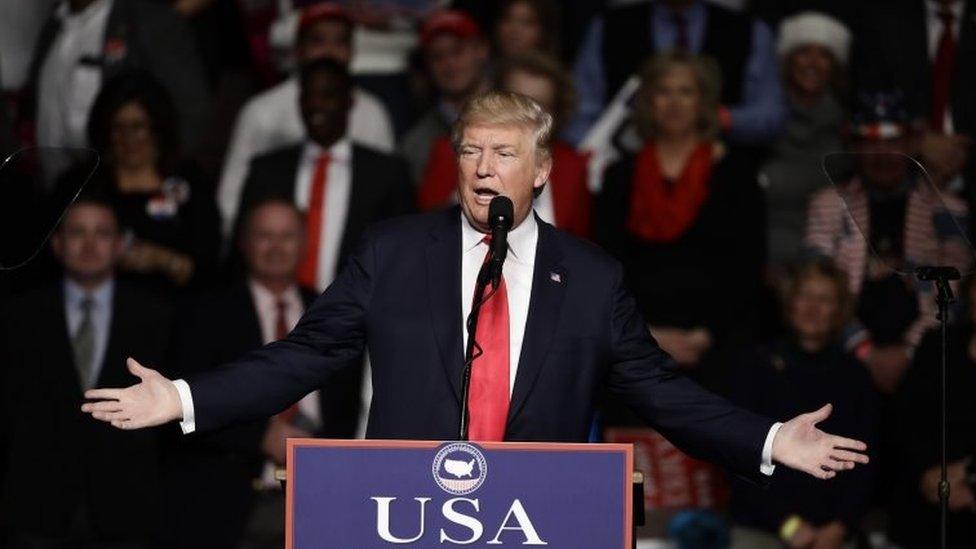 US President-elect Donald Trump. Photo: 15 December 2016