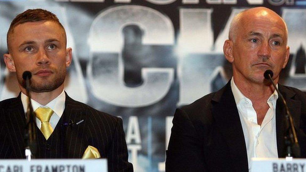 Carl Frampton and Barry McGuigan