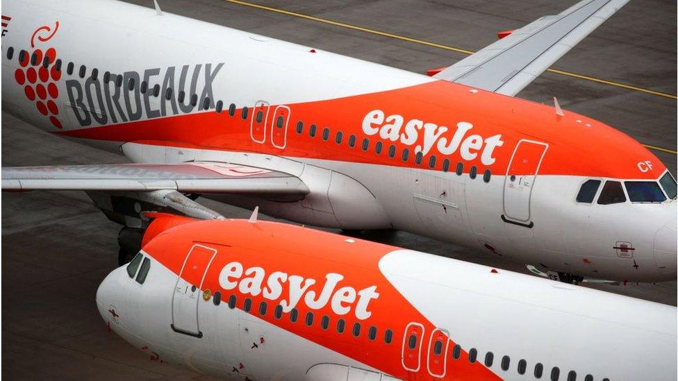 EasyJet planes