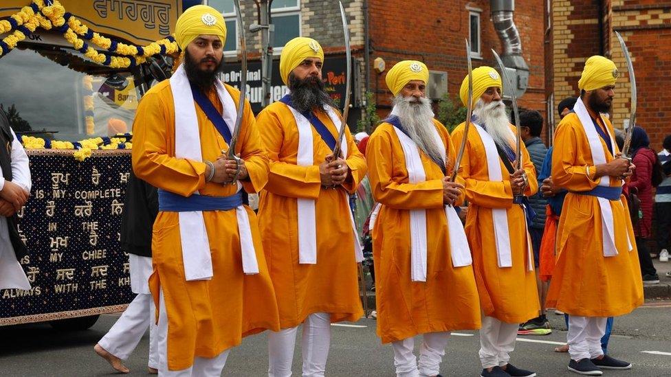 Nagar Kirtan parade in Reading 2024