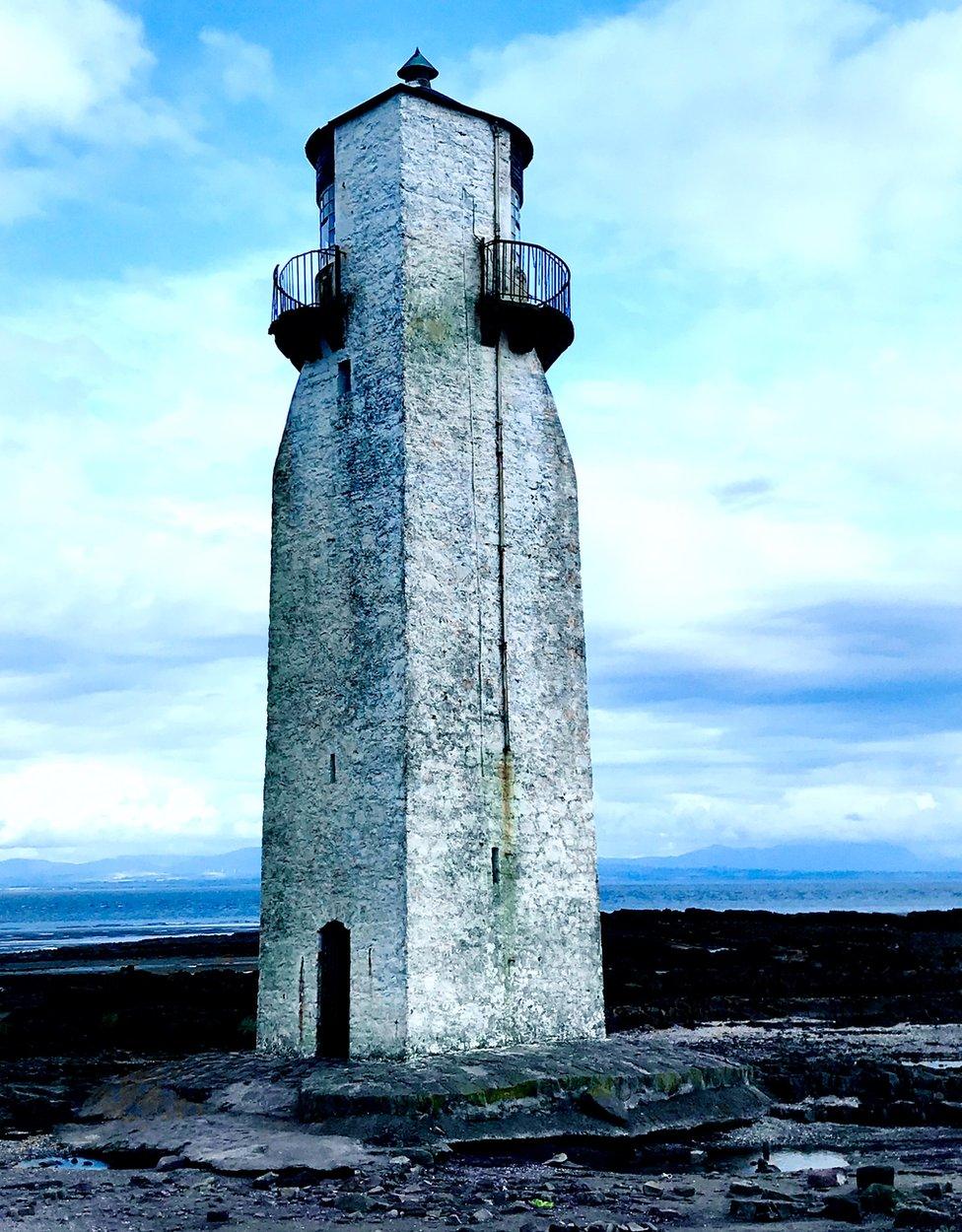 Southerness Lighthouse During a Quick Staycation