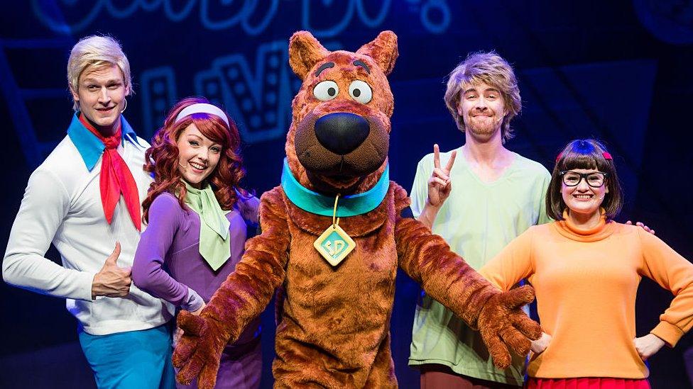 Scooby Doo and the gang