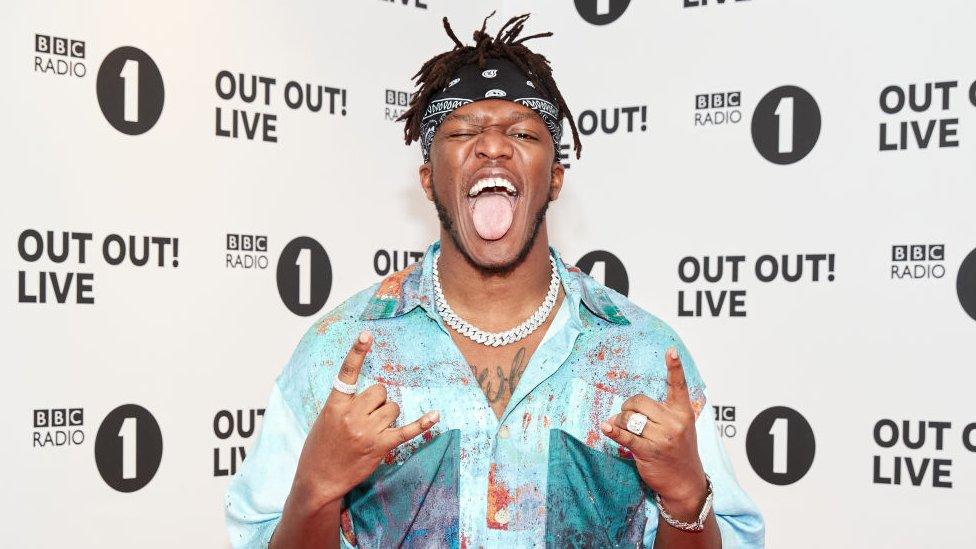 ksi at a radio 1 event