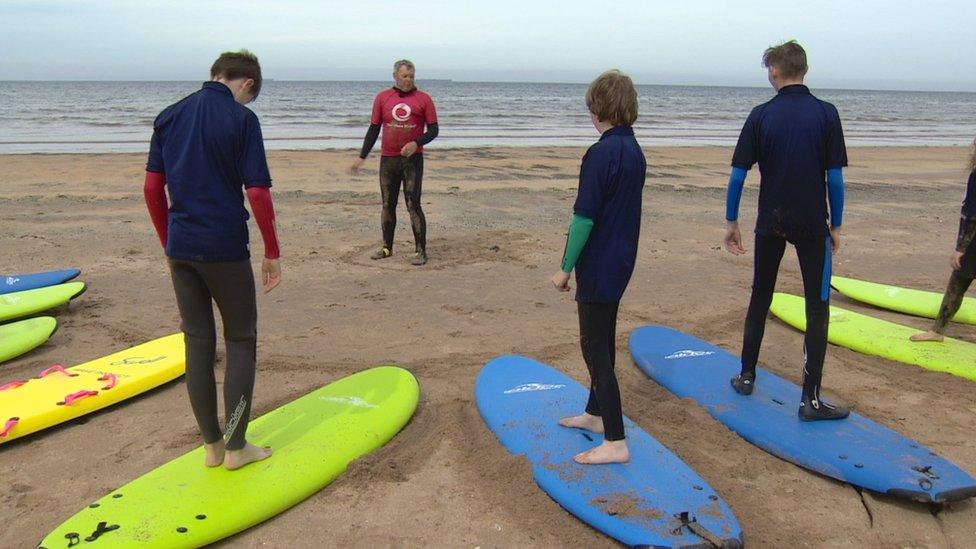 Surfers