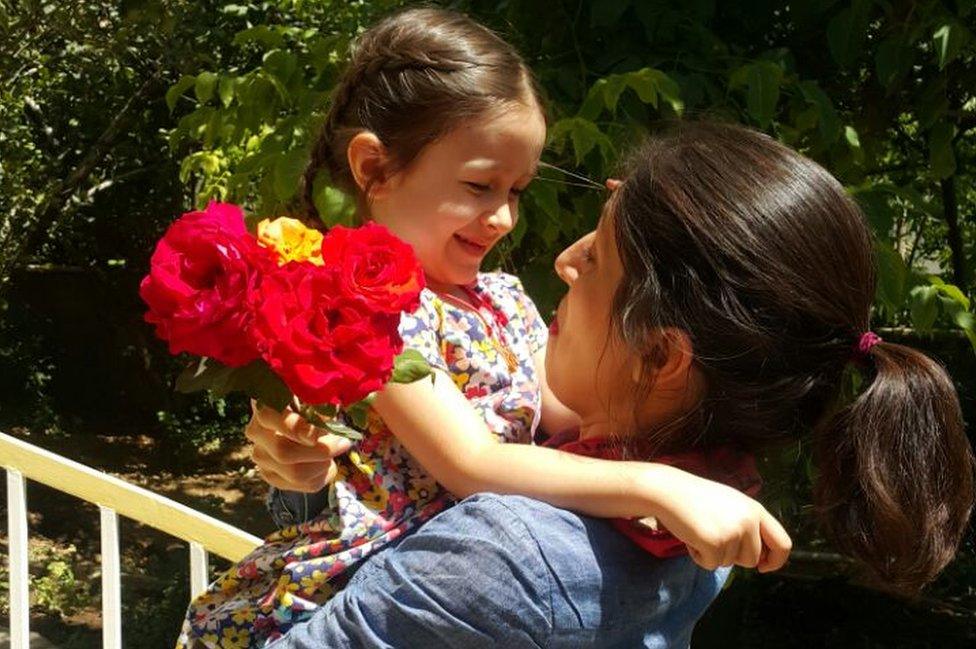 Nazanin and daughter