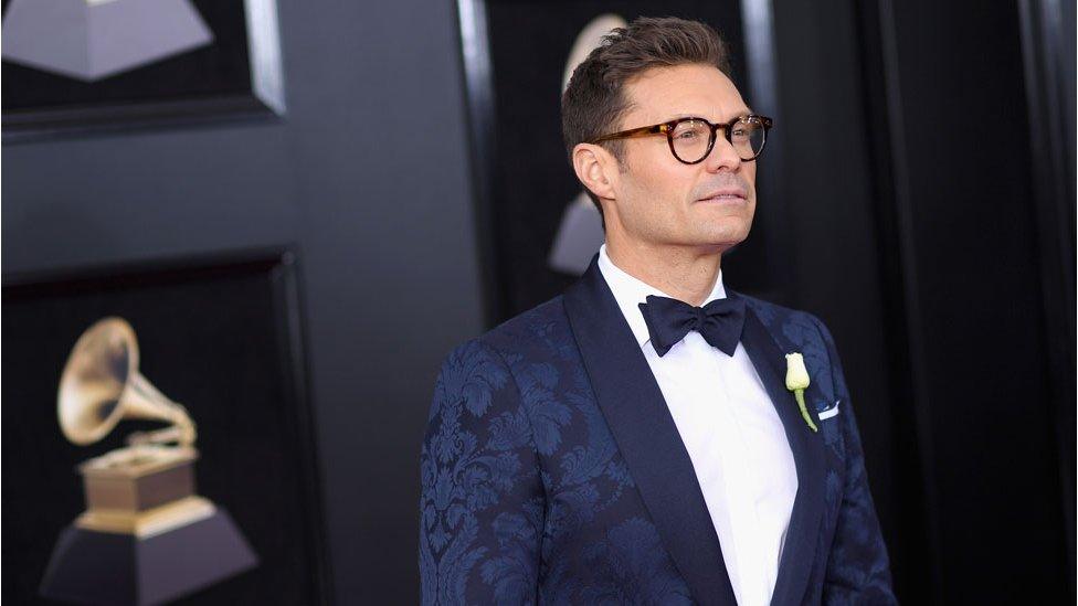 Ryan Seacrest at the Grammys