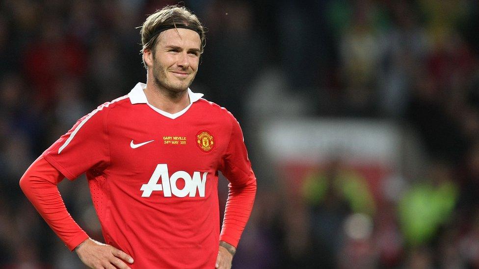 David Beckham at Manchester United