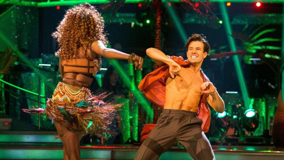 Oti Mabuse and Danny Mac