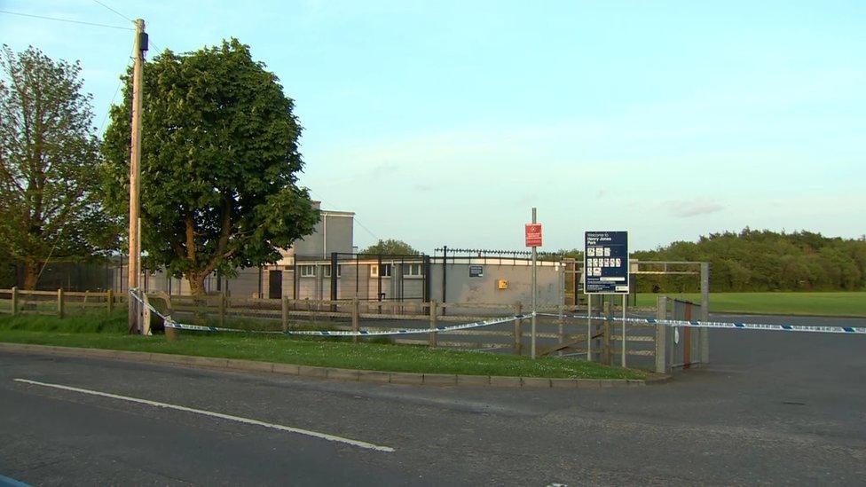 Henry Jones playing fields