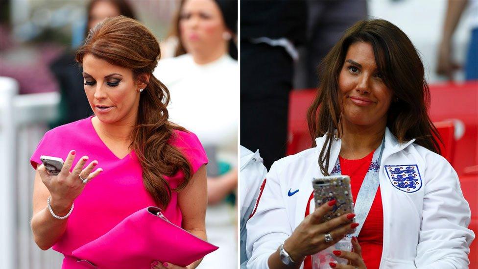 Coleen Rooney and Rebekah Vardy