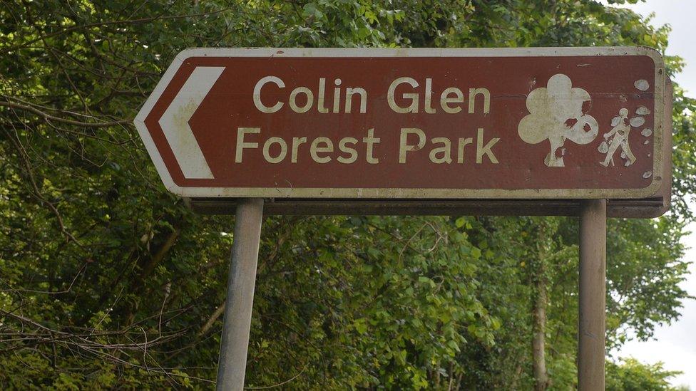 Valerie Armstrong was walking her dog in Colin Glen Forest Park when she was struck by a scrambler motorbike