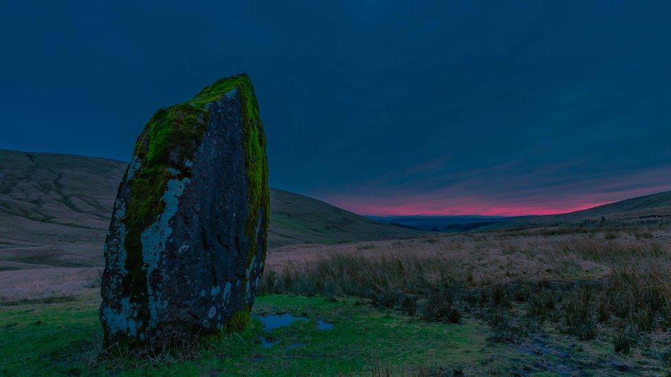 Maen Llia, at Brecon Beacons National Park