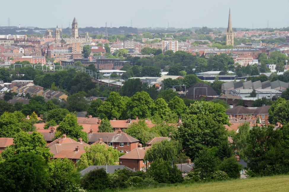 Wakefield skyline