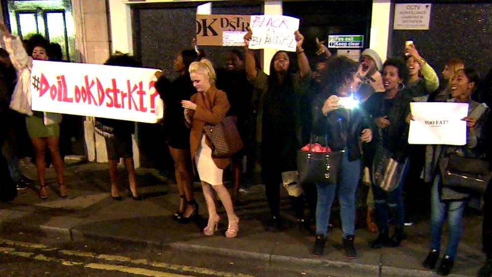 protests at DSTRKT