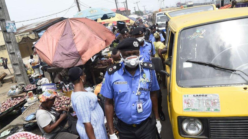 Street scene in Lagos