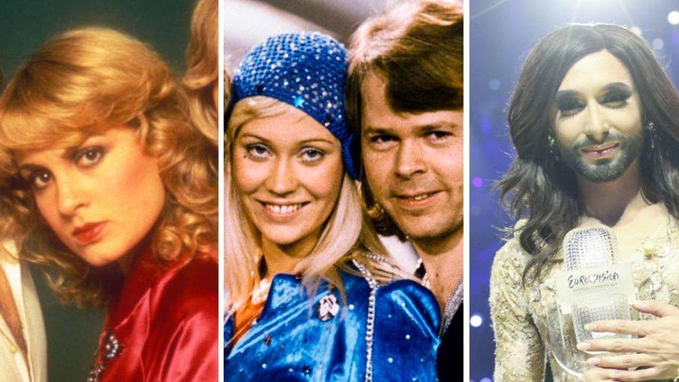 Bucks Fizz, Abba and Conchita Wurst