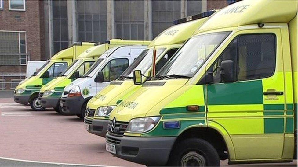 Northern Ireland ambulances