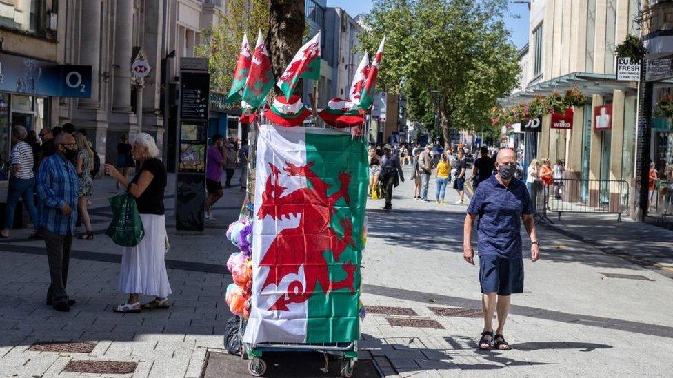 Cardiff high street