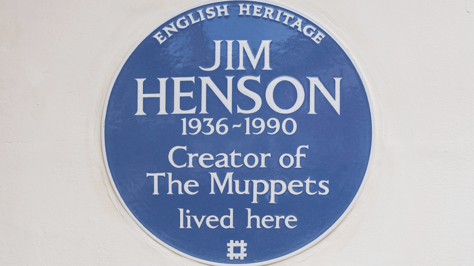 Jim Henson's blue plaque