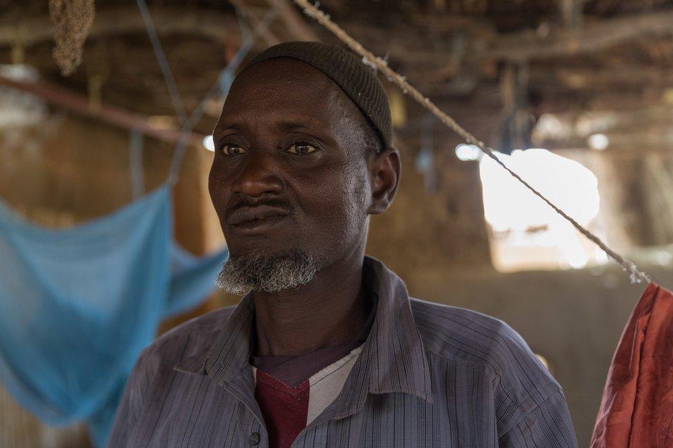 Hamadou Seydou at home in Norandé