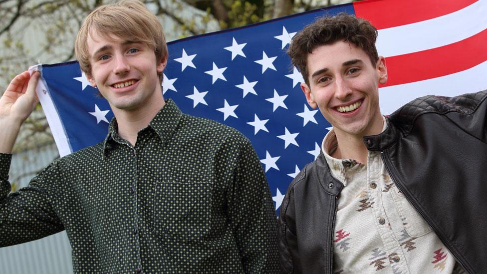 Bishop of Llandaff, Cardiff pupils Tom Burr and Ben Roberts have places at Ivy League universities in the United States