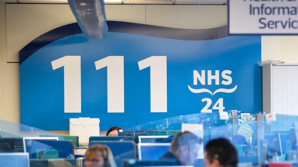 NHS 111 call centre