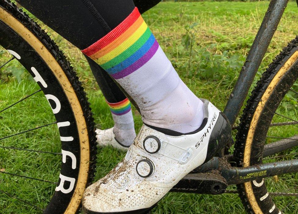 Rainbow socks