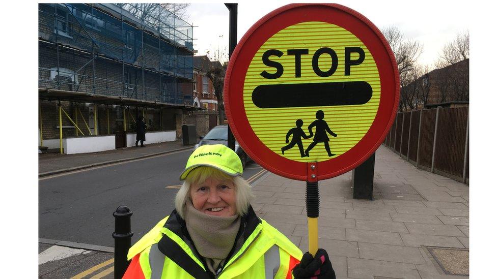 Lollipop lady Rosaleen Littlejohn