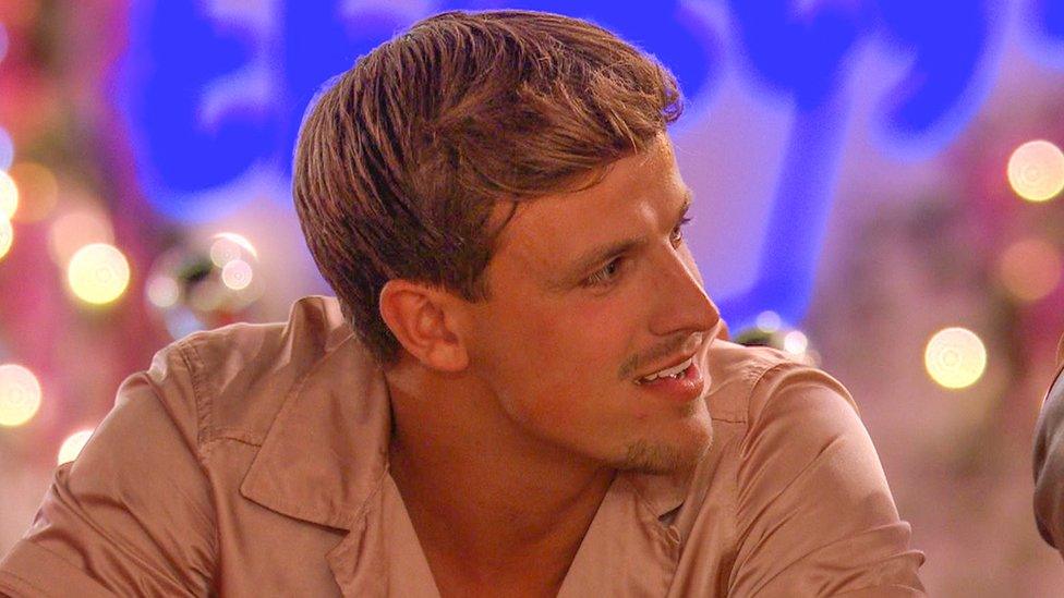 Luca on Love Island