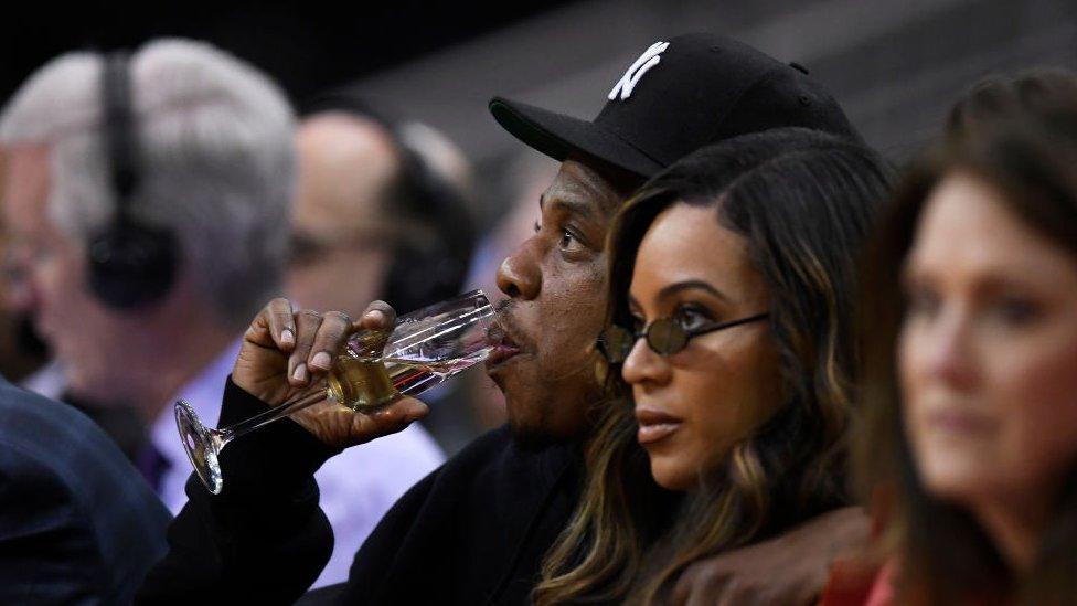 Jay-Z and wife Beyonce