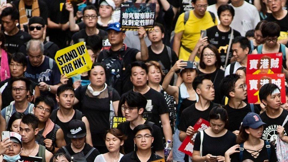 Hong Kong protestors