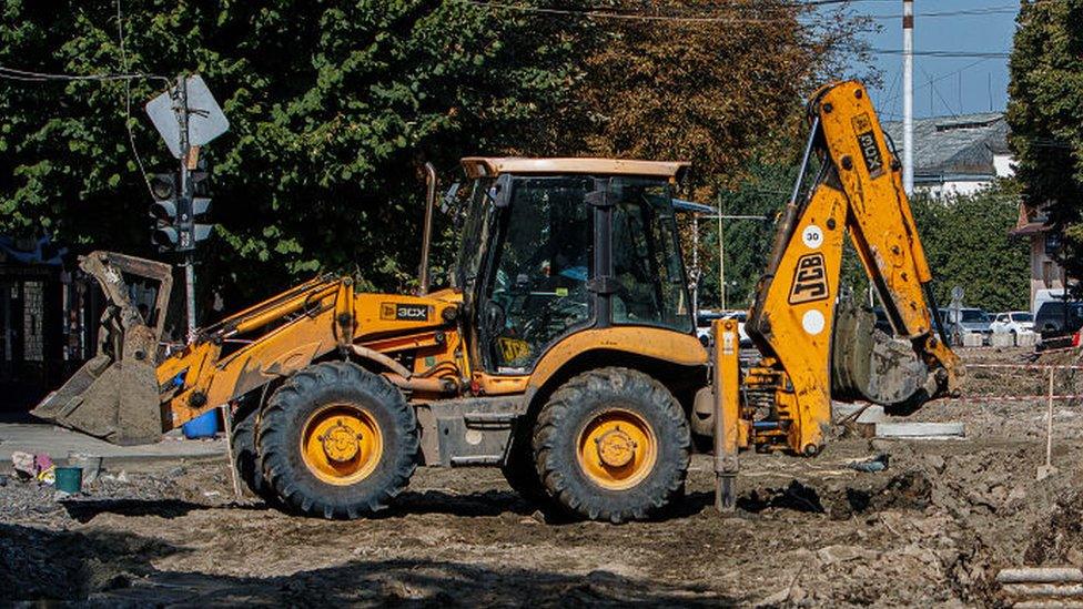 JCB digger