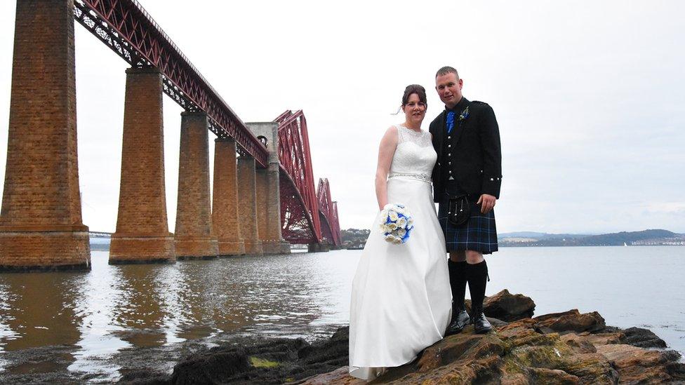 Wedding couple