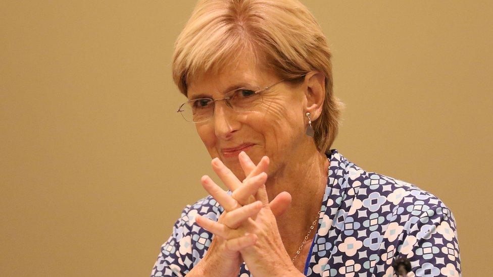 Christine Todd Whitman, photographed November 2017