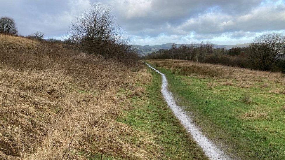 Quarry Hill, a former landfill site in Nelson,