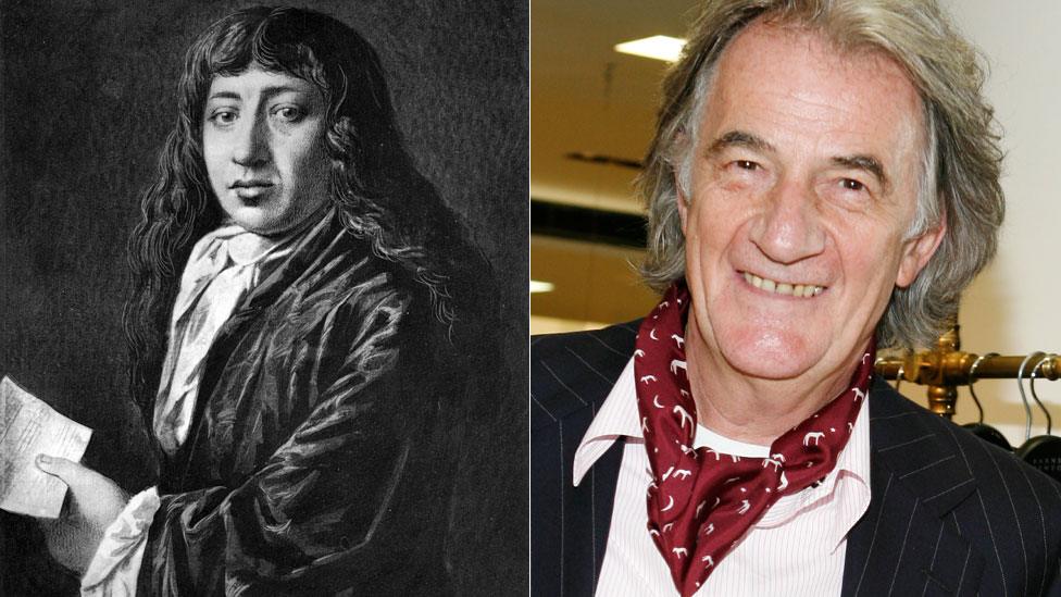 Diarist Samuel Pepys and fashion designer Paul Smith