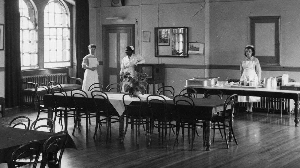 Nurses at Bristol's psychiatric hospital.