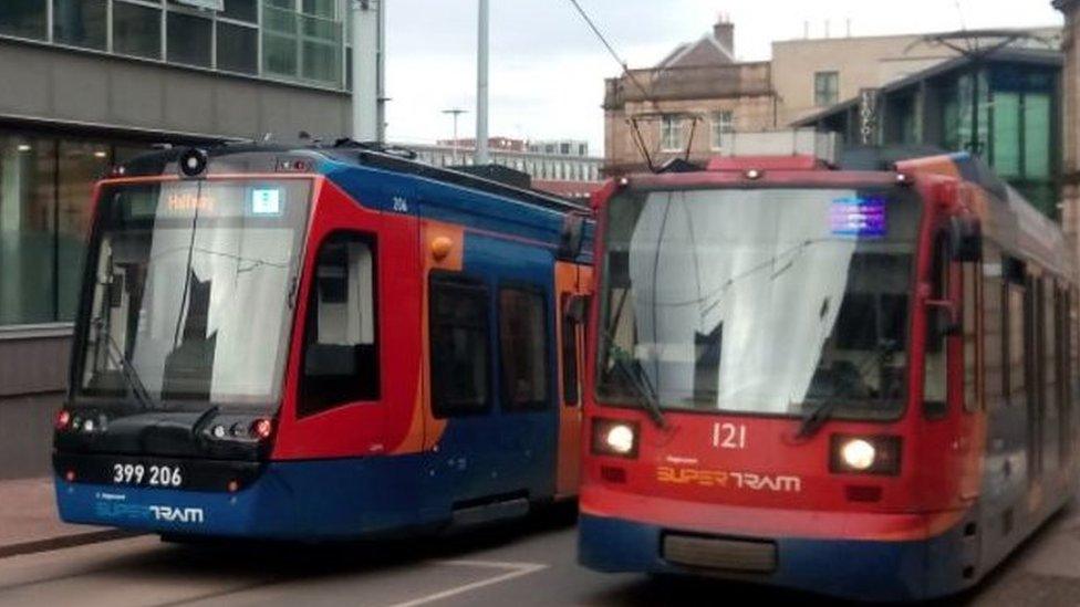 Stagecoach Supertram in Sheffield