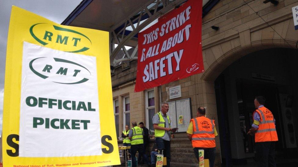 Stirling rail strike